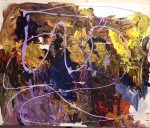 403. abstrakt 40x50 - pris
